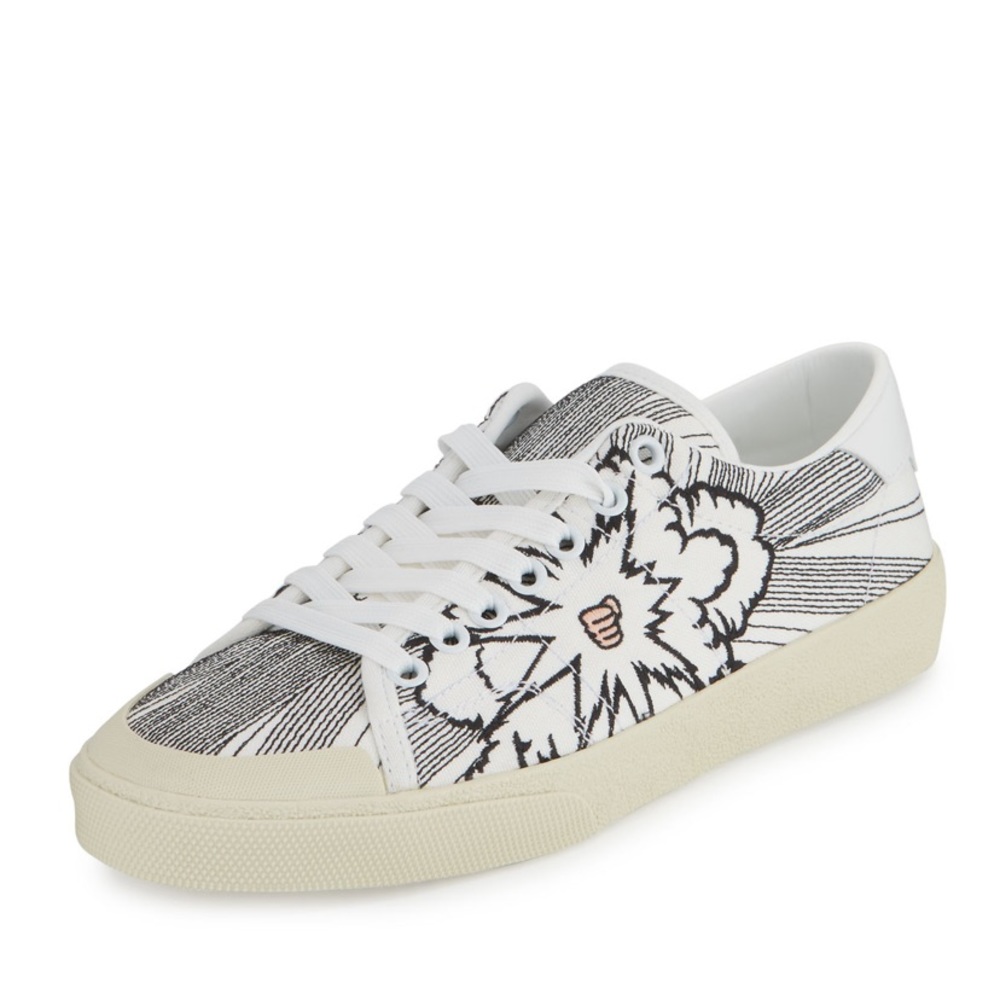 Saint Laurent Paris Solaris Pow Sneakers